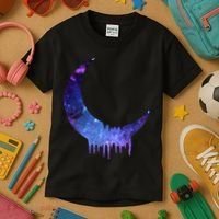 Melting Moon  Kids T-Shirt thumb 3