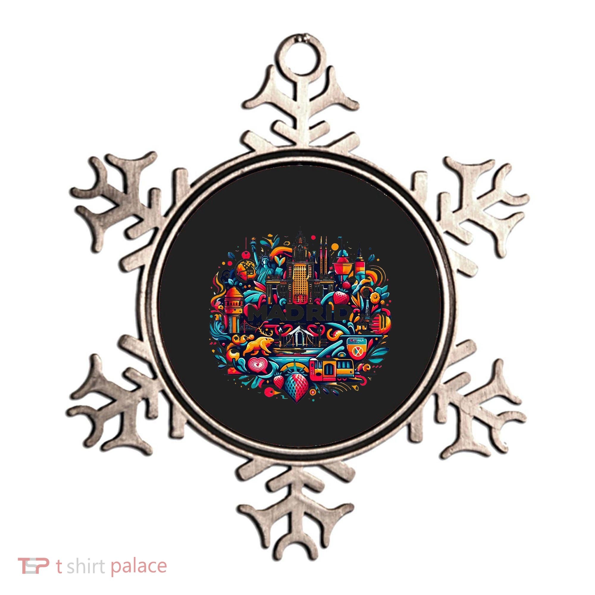 Madrid Espana Madrid Spain Sport Club Ornament