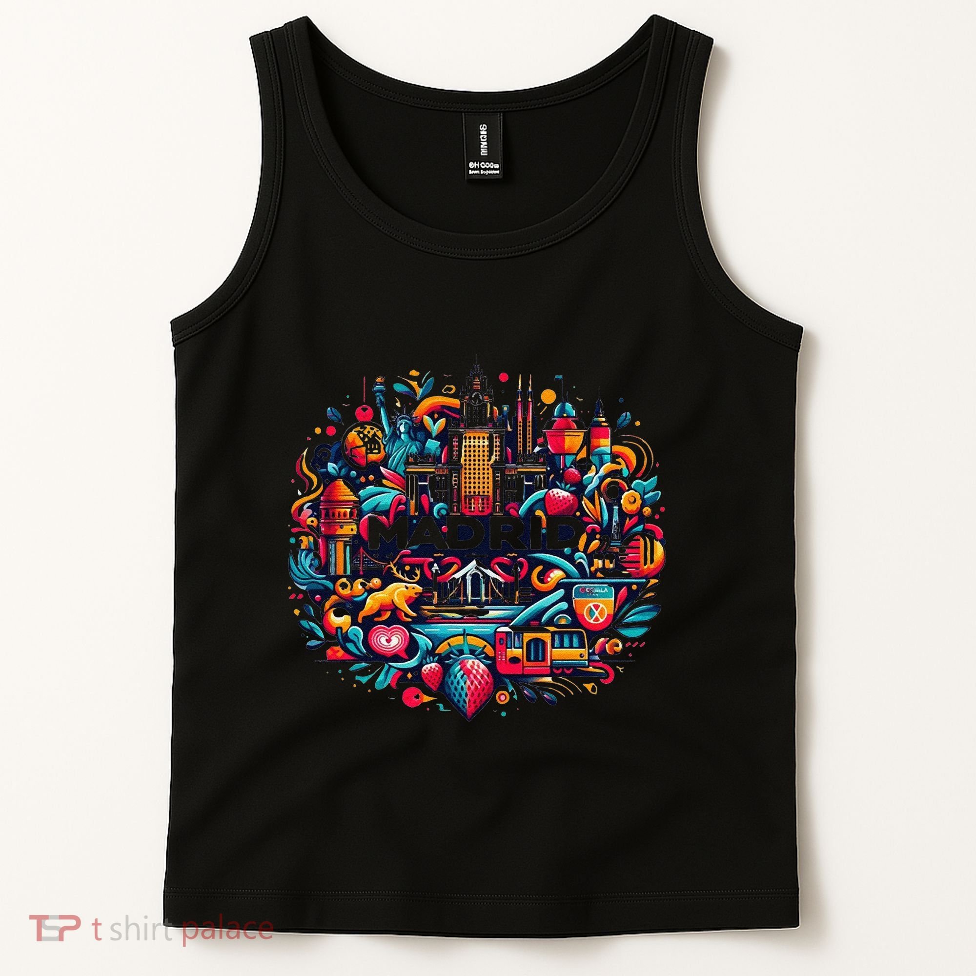 Madrid Espana Madrid Spain Sport Club Tank Top