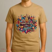 Madrid Espana Madrid Spain Sport Club T-Shirt thumb 3
