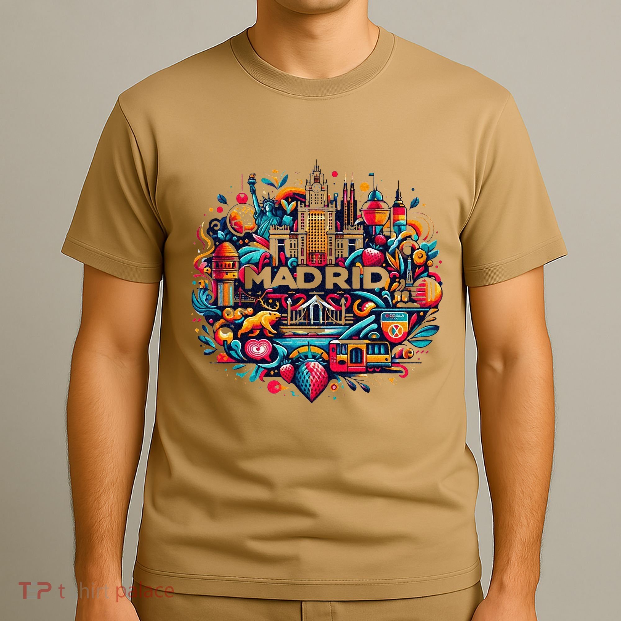 Madrid Espana Madrid Spain Sport Club T-Shirt