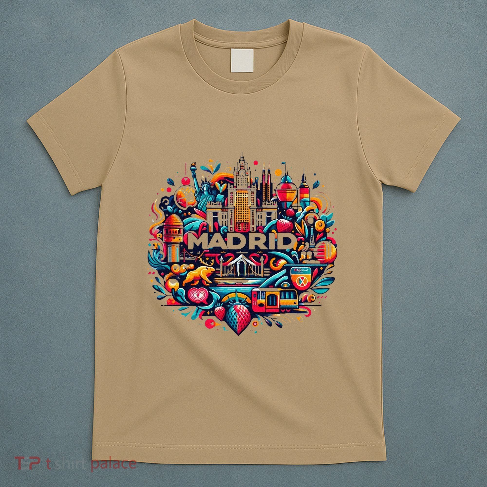Madrid Espana Madrid Spain Sport Club T-Shirt