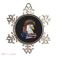 Merica Eagle Mullet 4th Of July American Flag Gift Ornament thumb 0