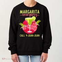 Margarita Emergency Mexican Fiesta Funny Cinco De Mayo Women's Sweatshirt thumb 0
