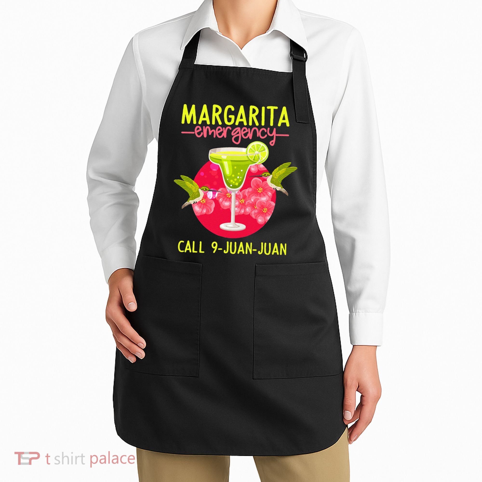 Margarita Emergency Mexican Fiesta Funny Cinco De Mayo Apron