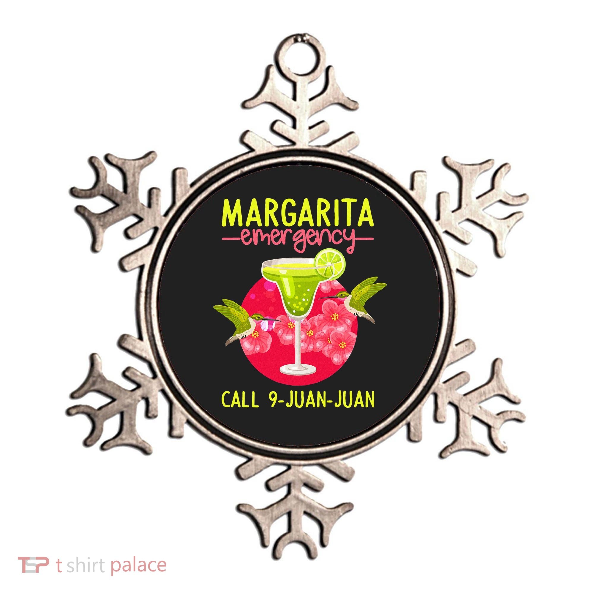 Margarita Emergency Mexican Fiesta Funny Cinco De Mayo Ornament