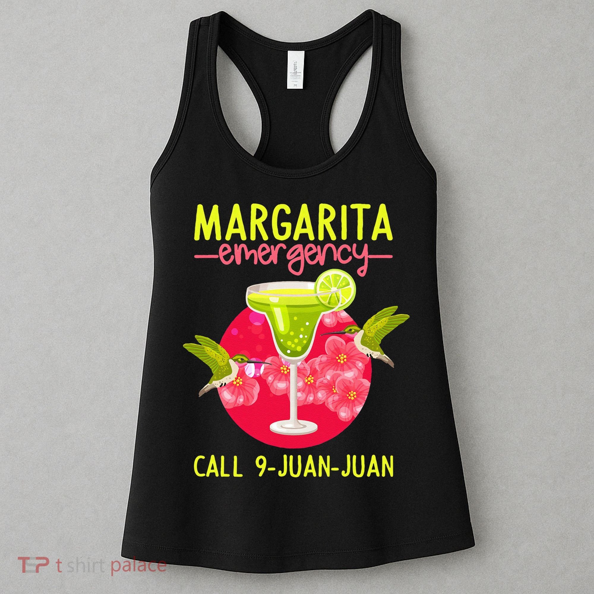 Margarita Emergency Mexican Fiesta Funny Cinco De Mayo Women's Tank Top