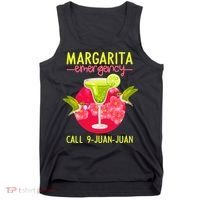 Margarita Emergency Mexican Fiesta Funny Cinco De Mayo Tank Top thumb 0