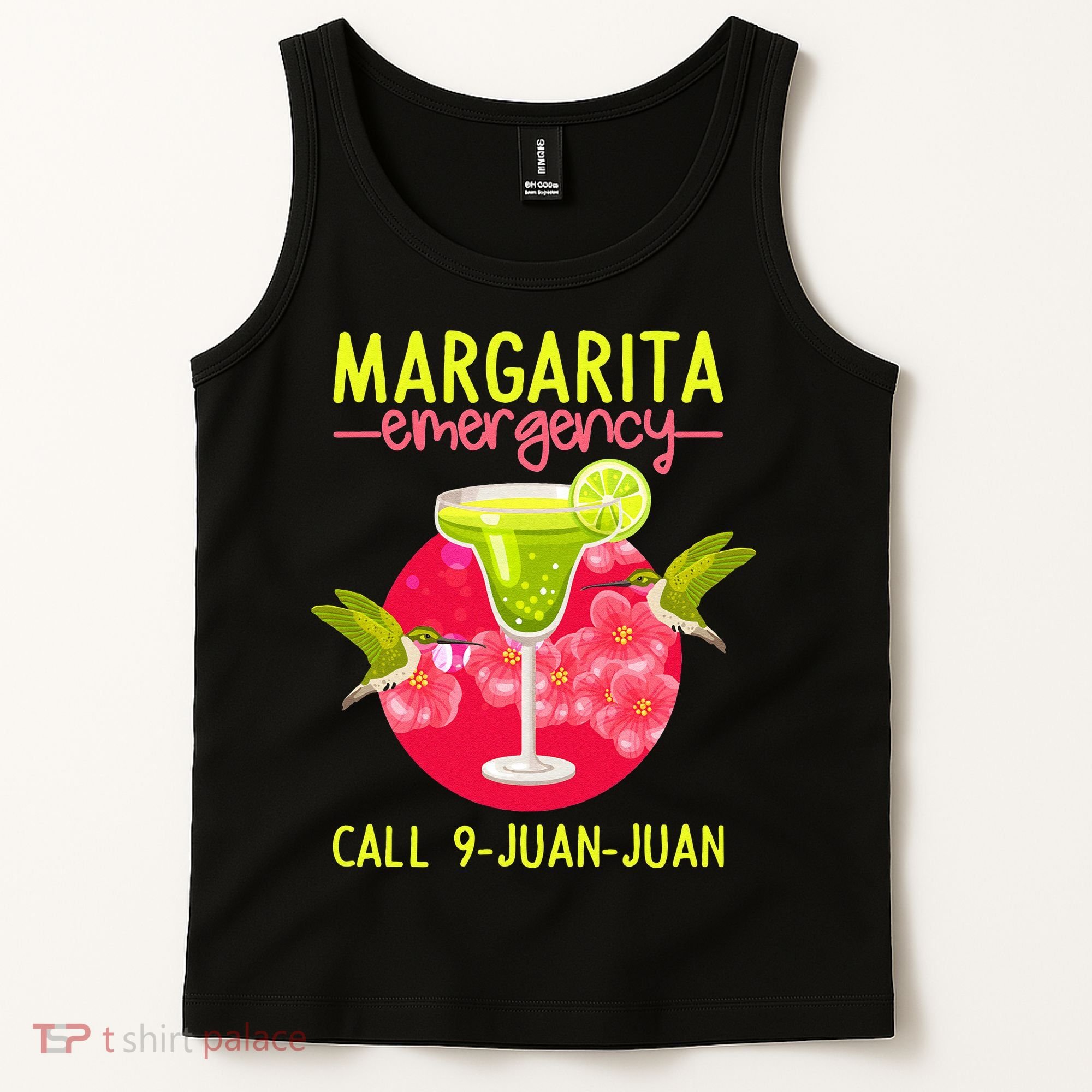 Margarita Emergency Mexican Fiesta Funny Cinco De Mayo Tank Top
