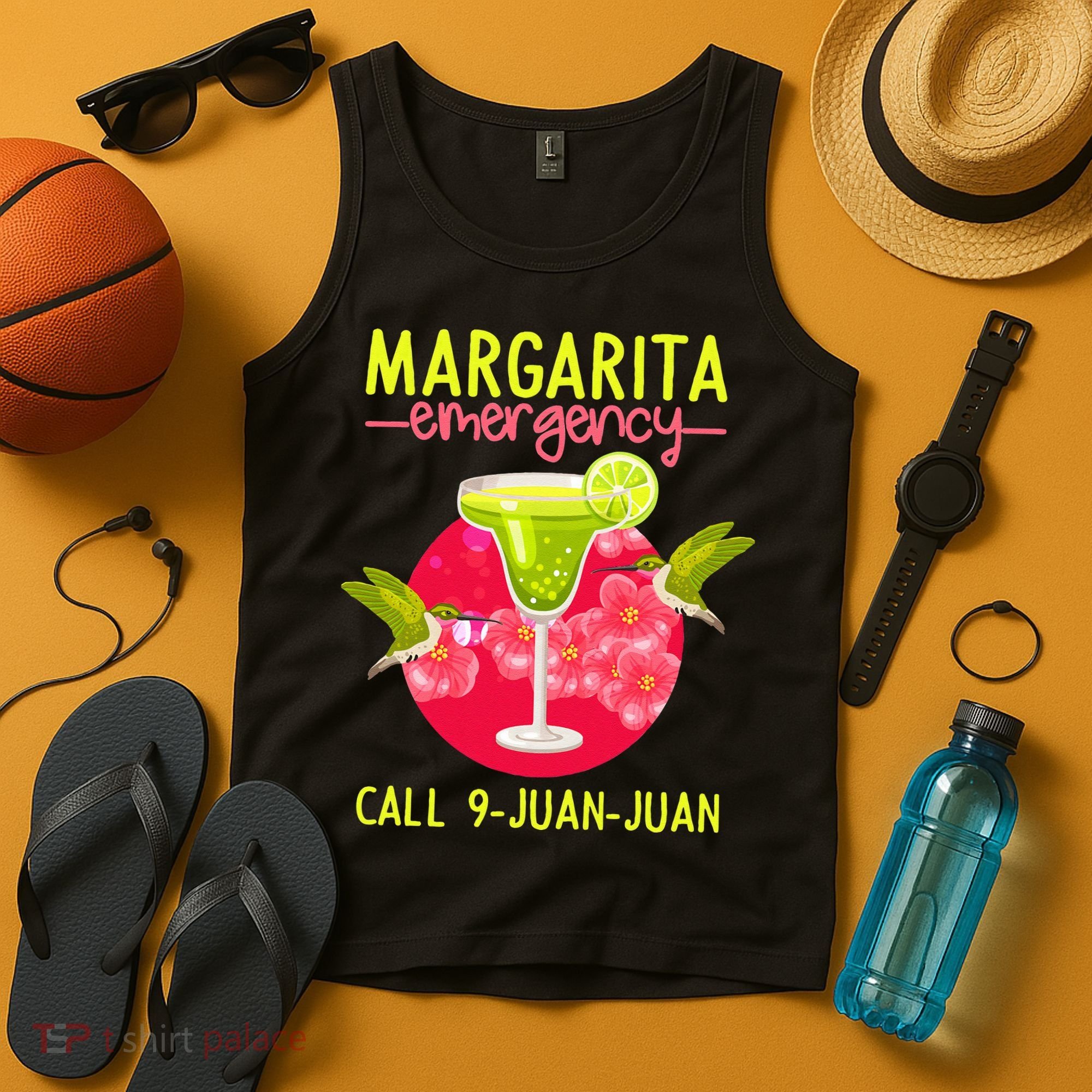 Margarita Emergency Mexican Fiesta Funny Cinco De Mayo Tank Top