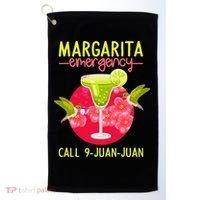 Margarita Emergency Mexican Fiesta Funny Cinco De Mayo Golf Towel thumb 0