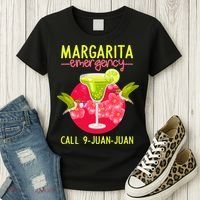 Margarita Emergency Mexican Fiesta Funny Cinco De Mayo Women's T-Shirt thumb 3