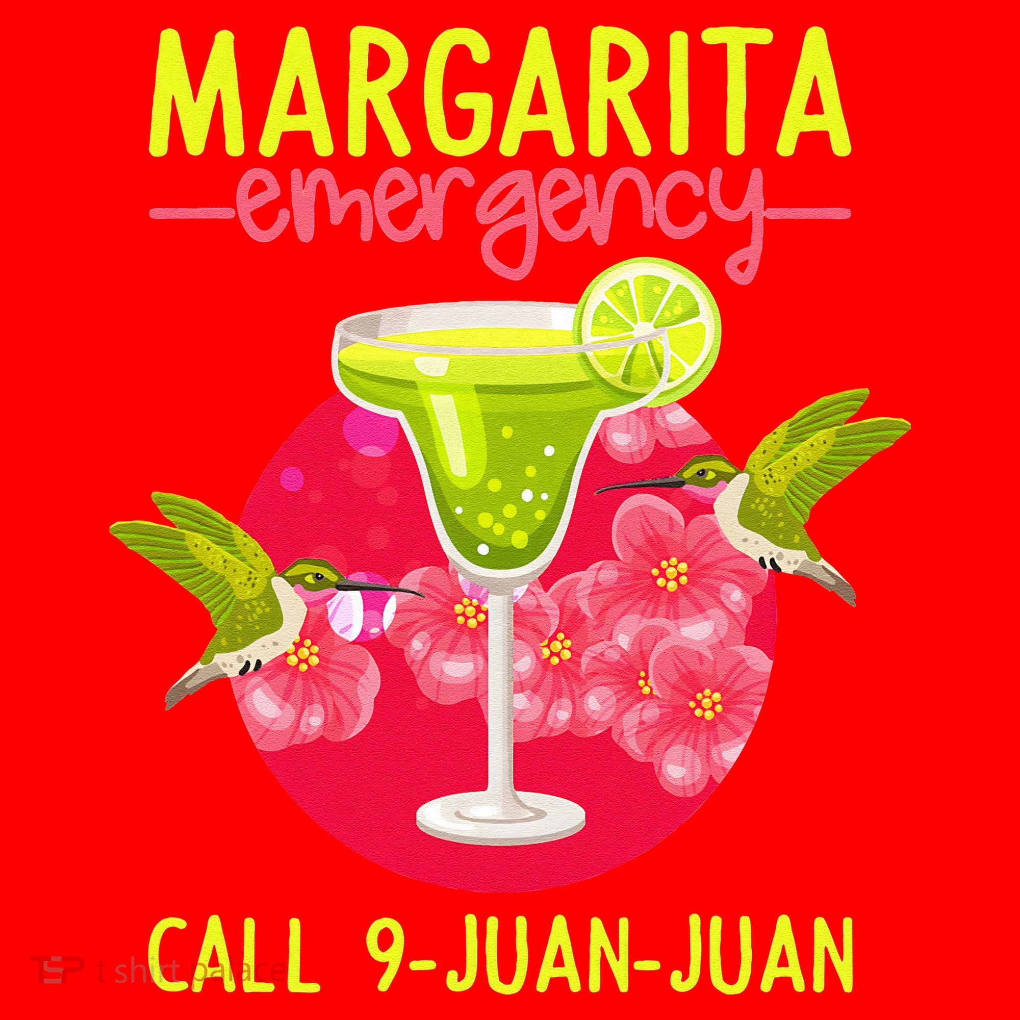 Margarita Emergency Mexican Fiesta Funny Cinco De Mayo Santa Hat