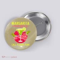 Margarita Emergency Mexican Fiesta Funny Cinco De Mayo Button thumb 0