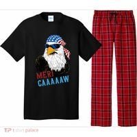 Mericaaaaaw Eagle Mullet Usa American Flag Pajama Set thumb 0