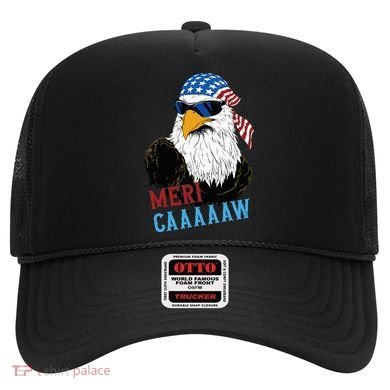 Mericaaaaaw Eagle Mullet Usa American Flag Hat
