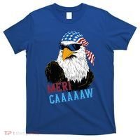 Mericaaaaaw Eagle Mullet Usa American Flag T-Shirt thumb 0