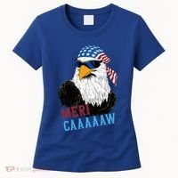 Mericaaaaaw Eagle Mullet Usa American Flag Women's T-Shirt thumb 0