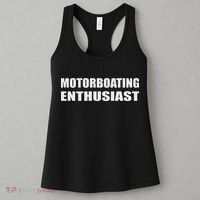 Motorboating Enthusiast Motorboatin Pontoon Motor Boat Women's Tank Top thumb 3