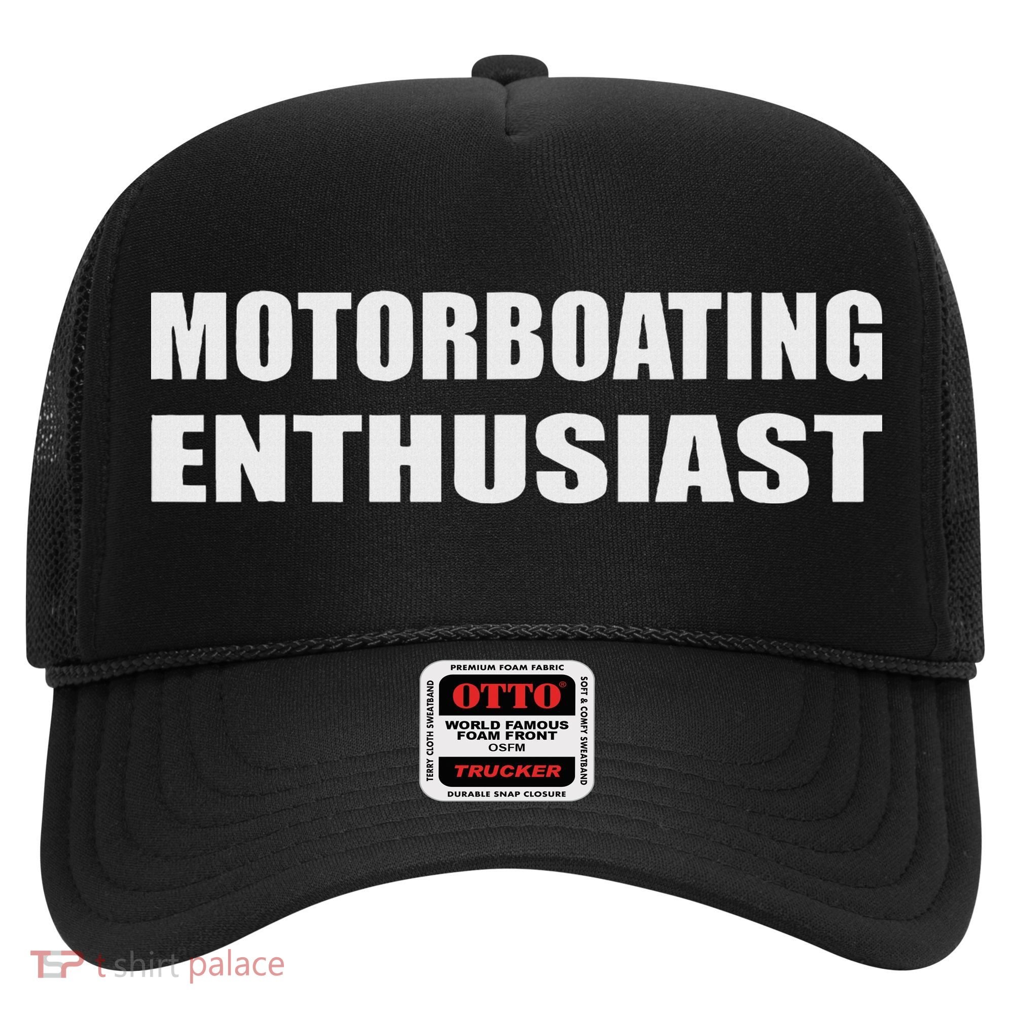 Motorboating Enthusiast Motorboatin Pontoon Motor Boat Hat