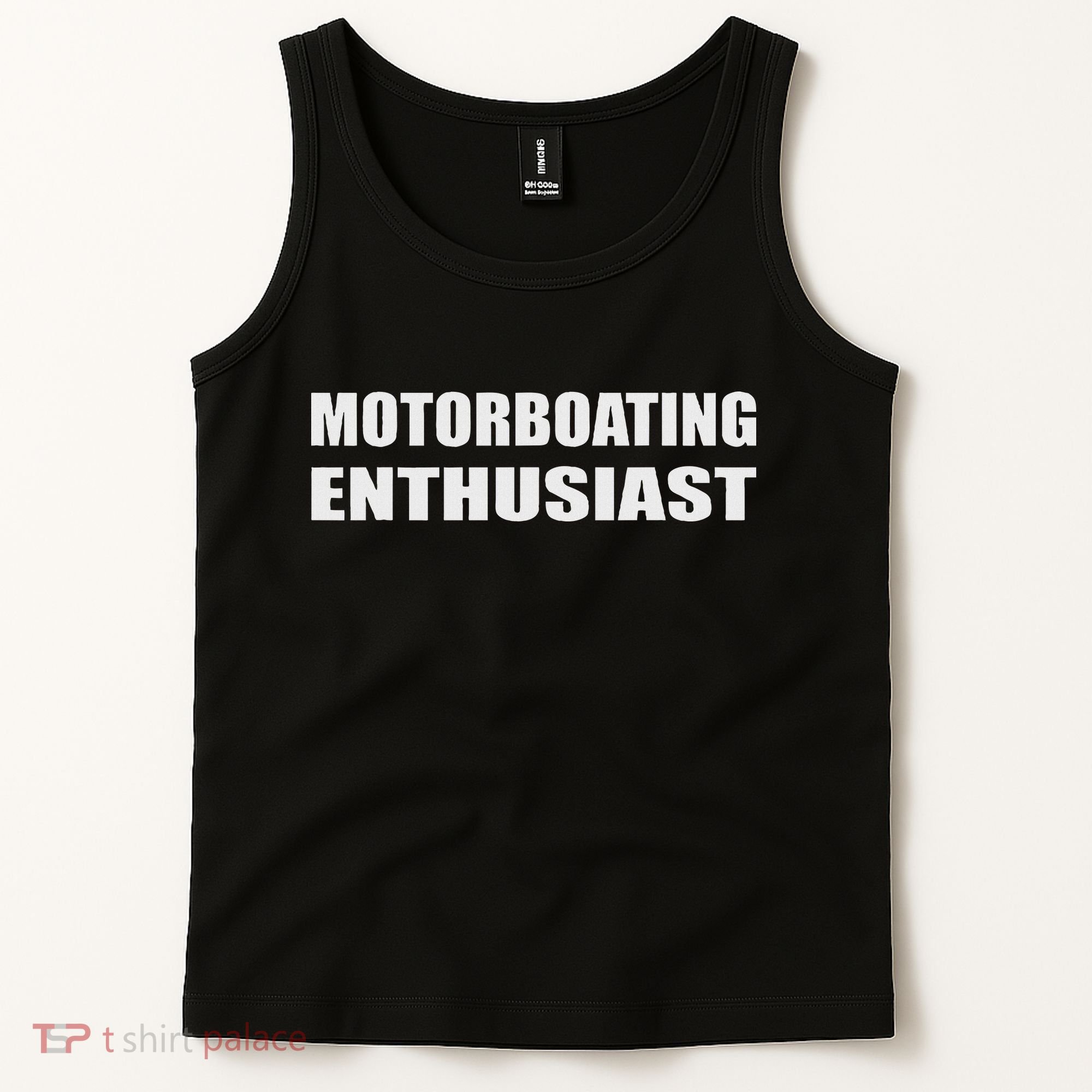 Motorboating Enthusiast Motorboatin Pontoon Motor Boat Tank Top