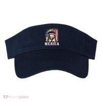 Merica Eagle Mullet 4th Of July American Flag Stars Stripes Visor thumb 0