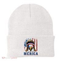 Merica Eagle Mullet Shirt 4th Of July American Flag Beanie thumb 0
