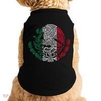 Mexican Eagle Mexico Flag Doggie Tank thumb 0