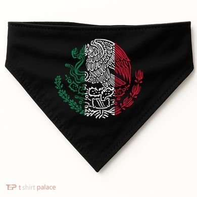 Mexican Eagle Mexico Flag USA-Made Doggie Bandana