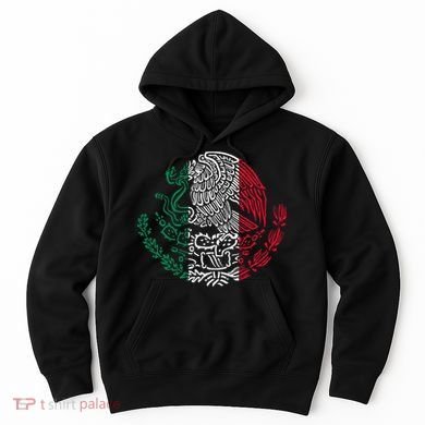 Mexican Eagle Mexico Flag Hoodie