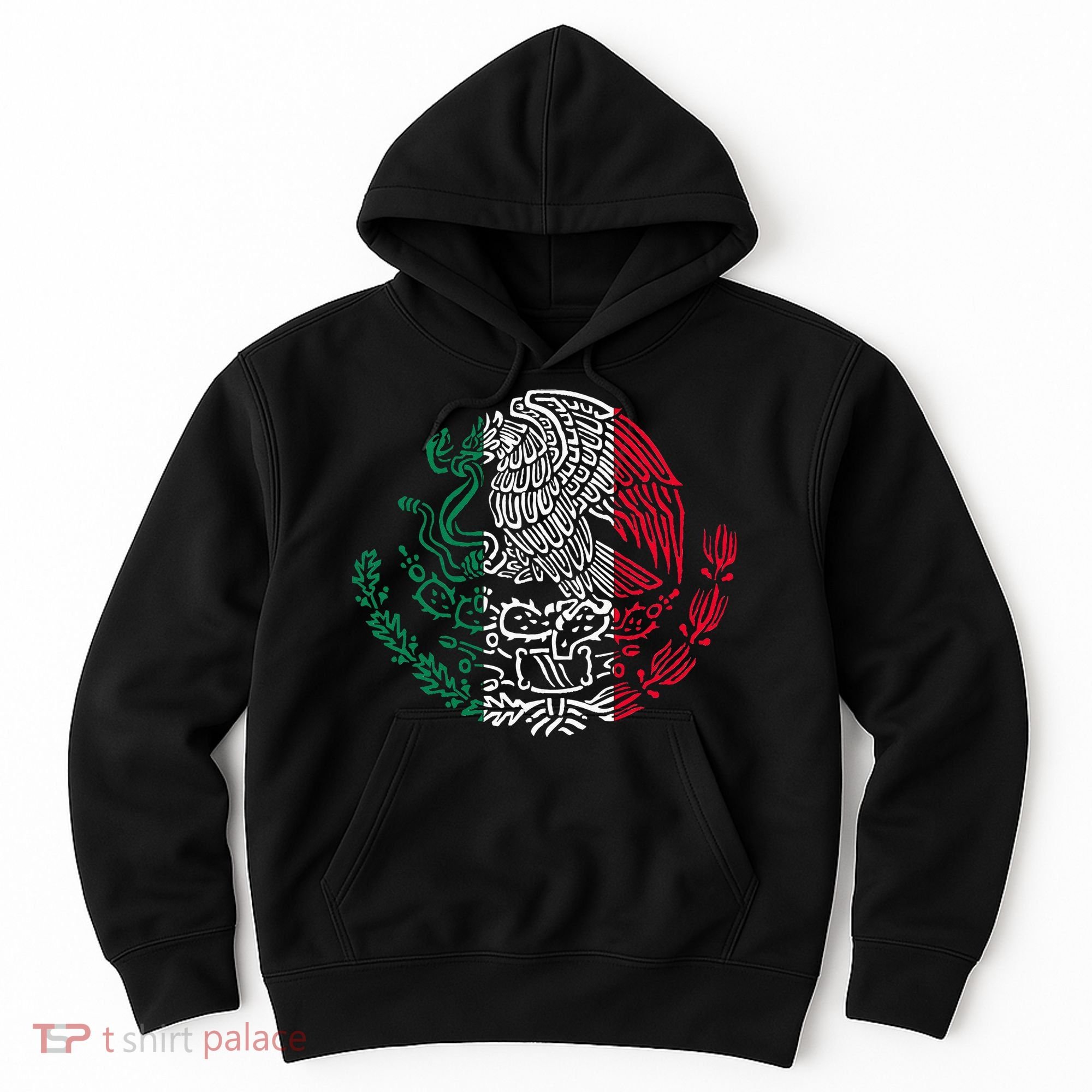 Mexican Eagle Mexico Flag Hoodie