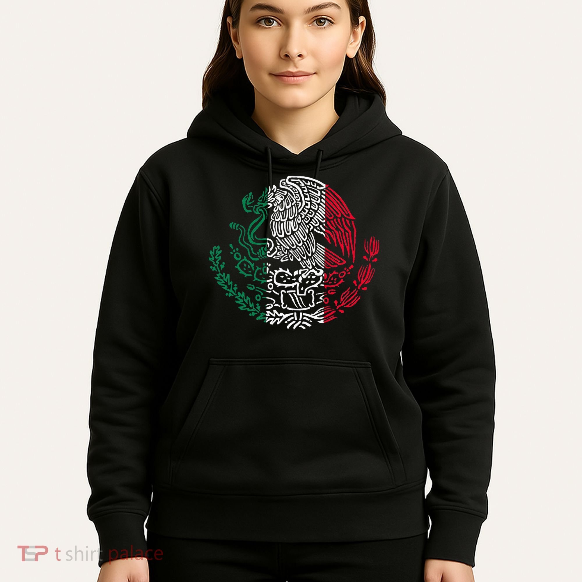 Mexican Eagle Mexico Flag Hoodie