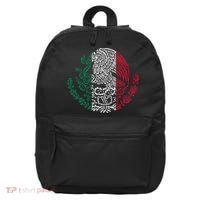 Mexican Eagle Mexico Flag 16 in Basic Backpack thumb 0
