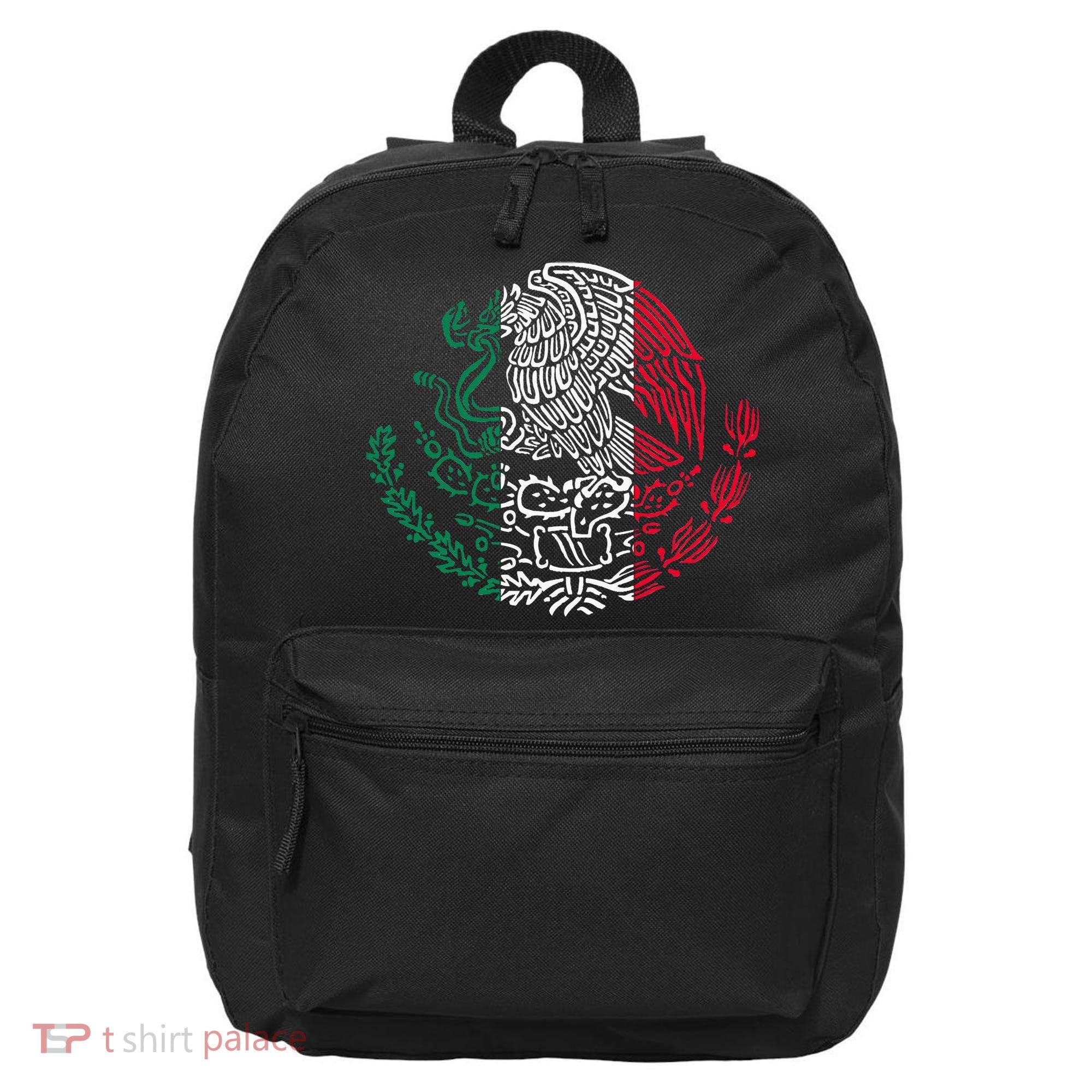 Mexican Eagle Mexico Flag 16 in Basic Backpack