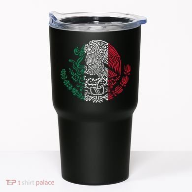 Mexican Eagle Mexico Flag Tumbler