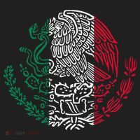 Mexican Eagle Mexico Flag Tumbler thumb 3