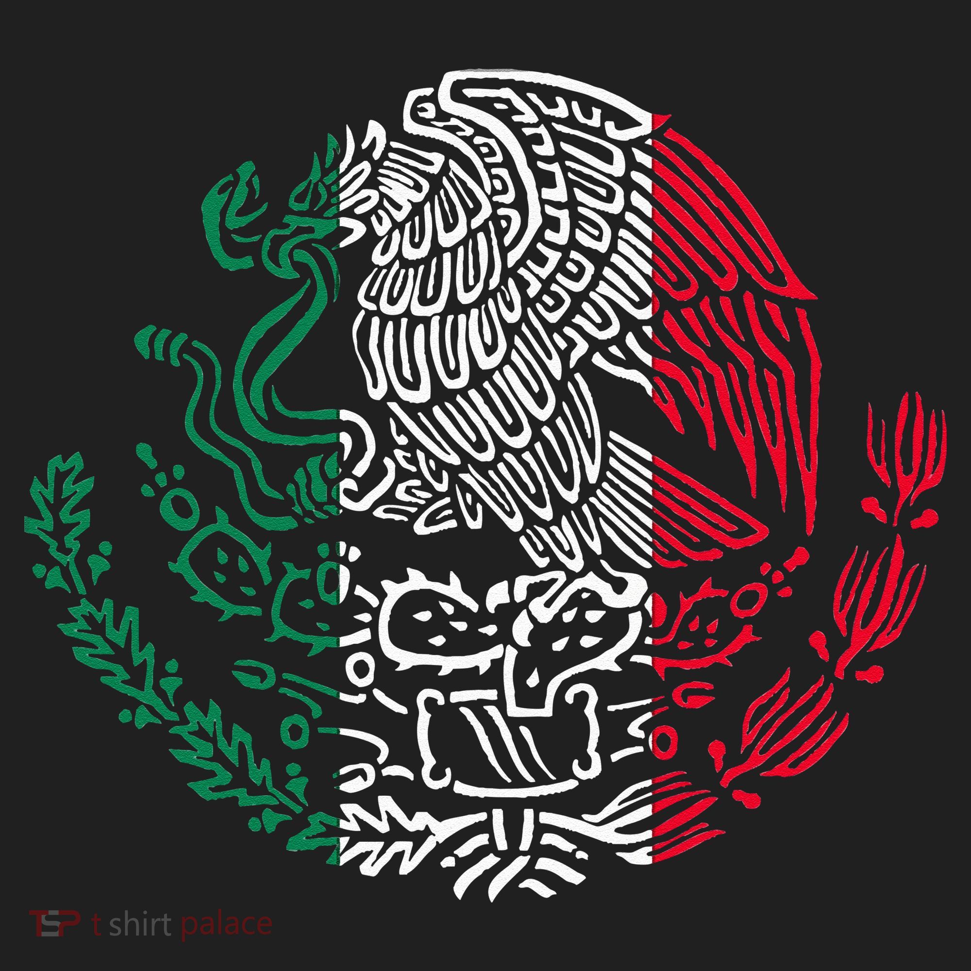 Mexican Eagle Mexico Flag Tumbler