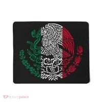 Mexican Eagle Mexico Flag Mousepad thumb 0