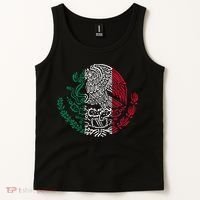 Mexican Eagle Mexico Flag Tank Top thumb 2