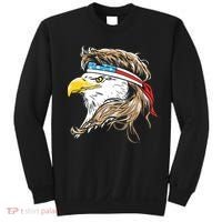 Merica Eagle Mullet 4th Of July Sweatshirt thumb 0