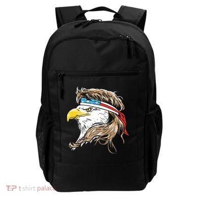 Merica Eagle Mullet 4th Of July Backpack