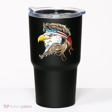 Merica Eagle Mullet 4th Of July Tumbler
