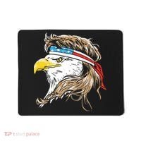 Merica Eagle Mullet 4th Of July Mousepad thumb 0