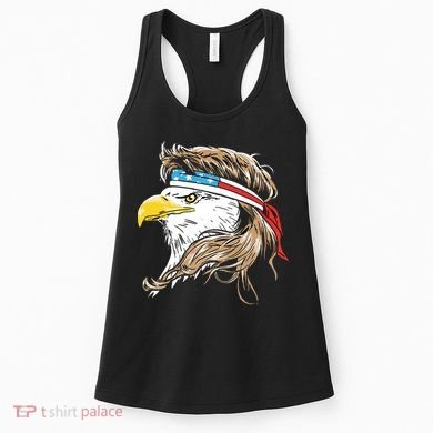 Merica Eagle Mullet 4th Of July Women's Tank Top