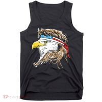 Merica Eagle Mullet 4th Of July Tank Top thumb 0