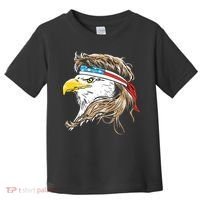 Merica Eagle Mullet 4th Of July Toddler T-Shirt thumb 0