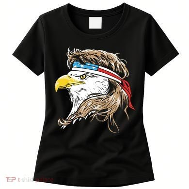Merica Eagle Mullet 4th Of July Women's T-Shirt