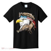 Merica Eagle Mullet 4th Of July Kids T-Shirt thumb 0