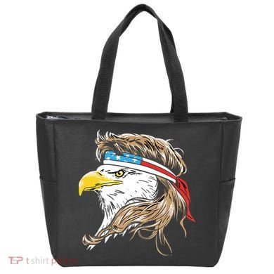 Merica Eagle Mullet 4th Of July Tote Bag