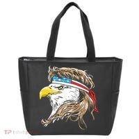 Merica Eagle Mullet 4th Of July Tote Bag thumb 0